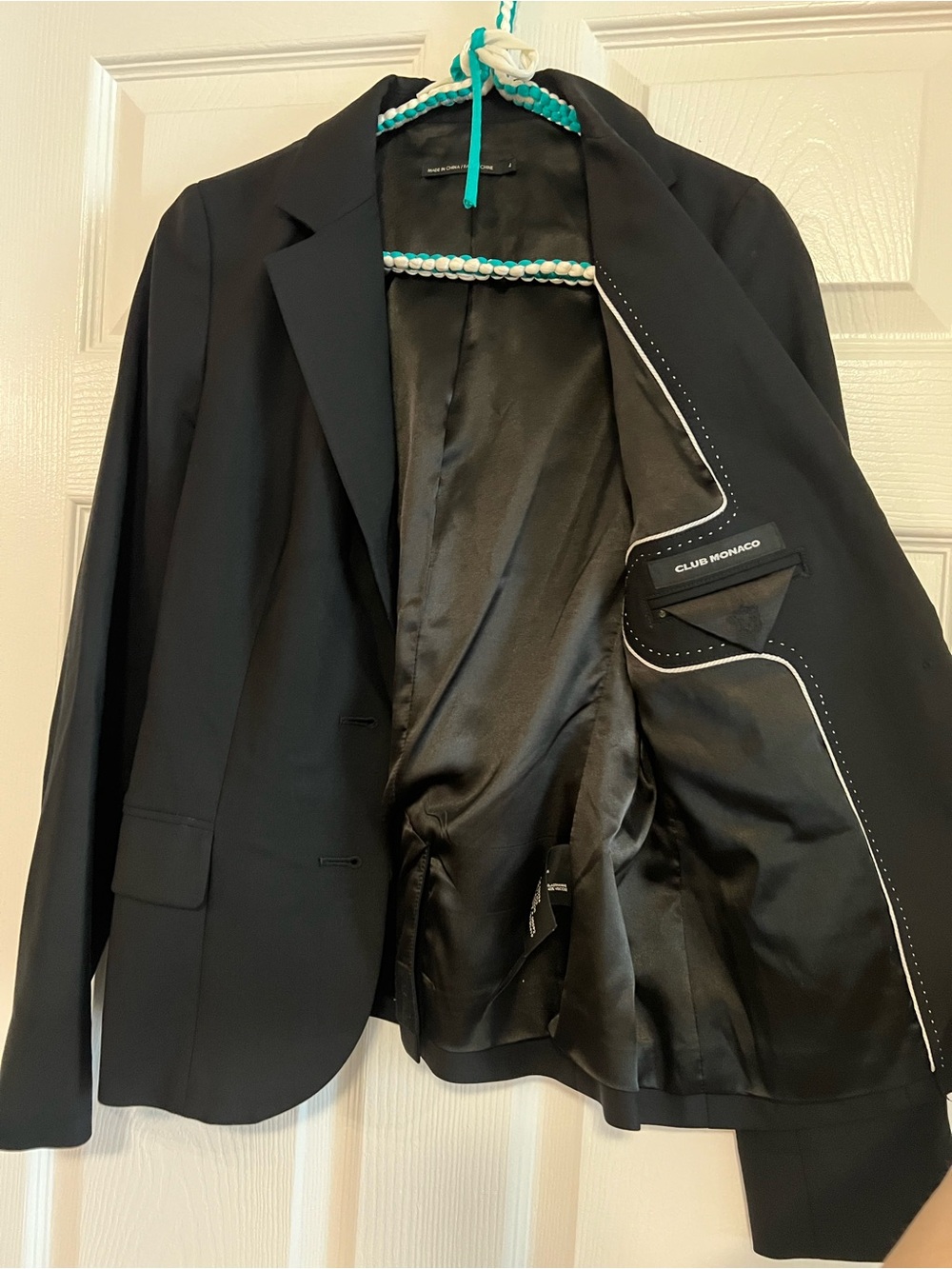 Club Monaco Classic Black Blazer, Size 4